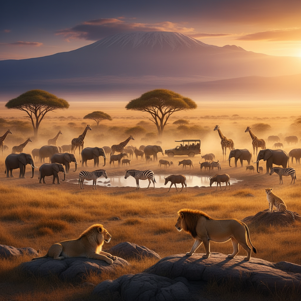 Safari en tanzanie : à la rencontre des grands animaux de la savane